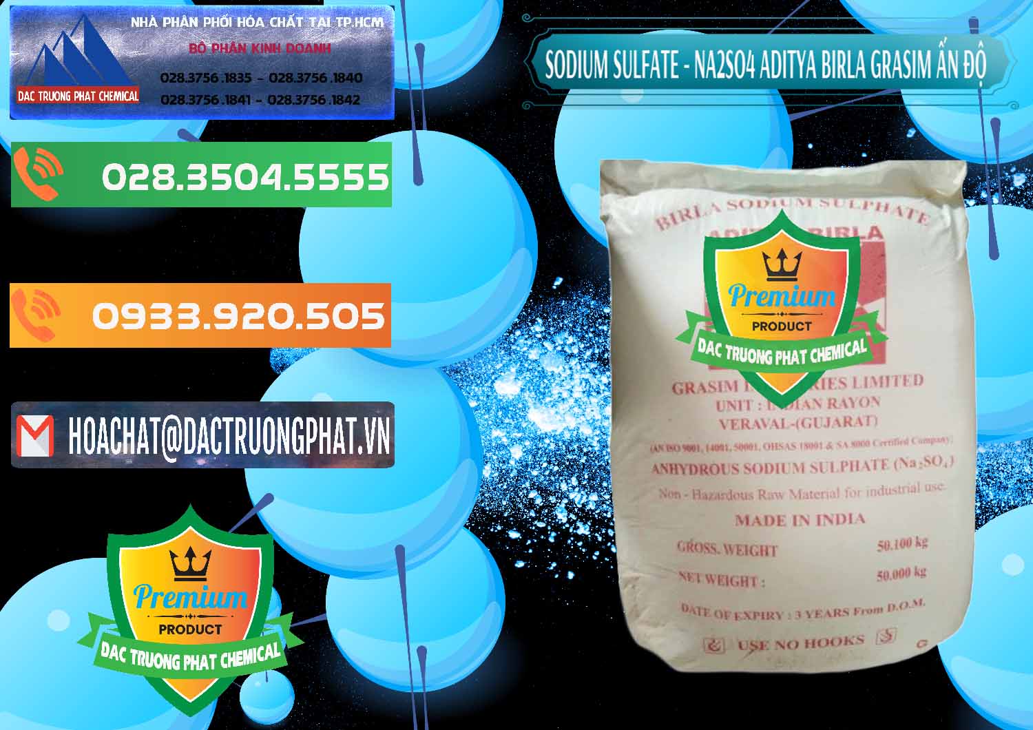 Cty chuyên bán & cung ứng Sodium Sulphate - Muối Sunfat Na2SO4 Grasim Ấn Độ India - 0356 - Công ty chuyên phân phối - cung ứng hóa chất tại TP.HCM - hoachatxulynuoc.com.vn
