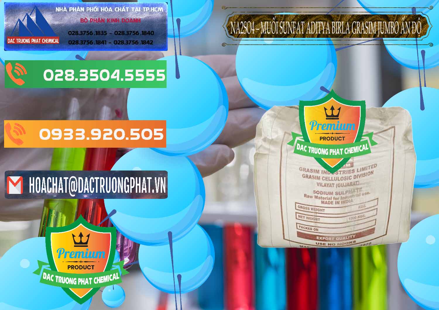 Công ty chuyên kinh doanh và bán Sodium Sulphate - Muối Sunfat Na2SO4 Jumbo Bành Aditya Birla Grasim Ấn Độ India - 0357 - Cty chuyên cung cấp - nhập khẩu hóa chất tại TP.HCM - hoachatxulynuoc.com.vn