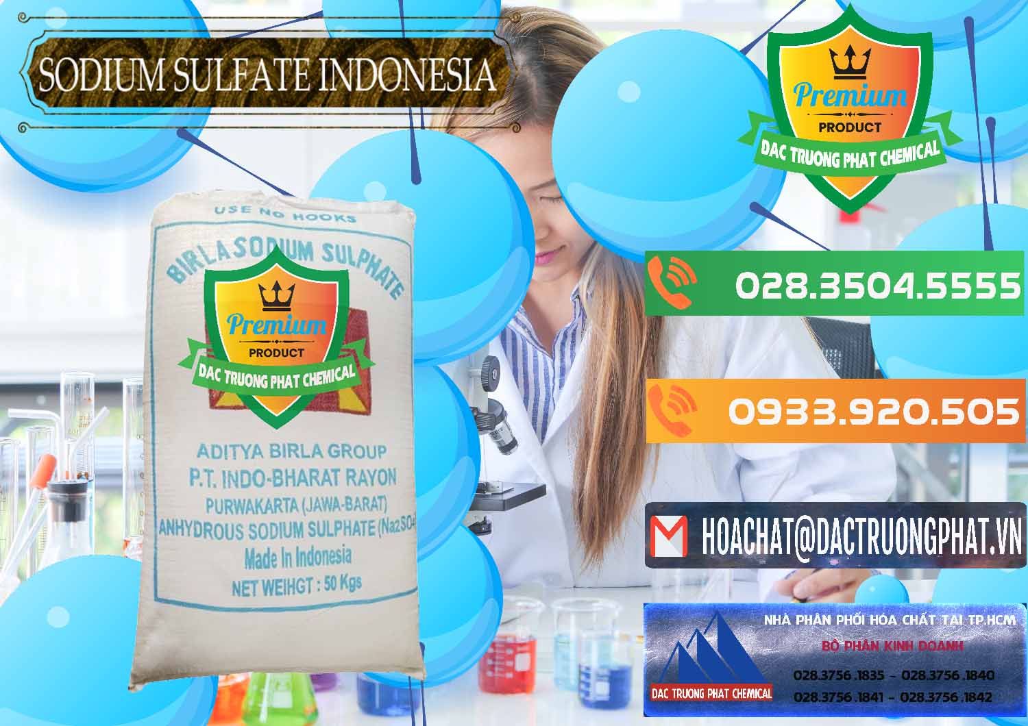 Cty bán _ cung cấp Sodium Sulphate - Muối Sunfat Na2SO4 99% Indonesia - 0459 - Nơi phân phối ( cung cấp ) hóa chất tại TP.HCM - hoachatxulynuoc.com.vn