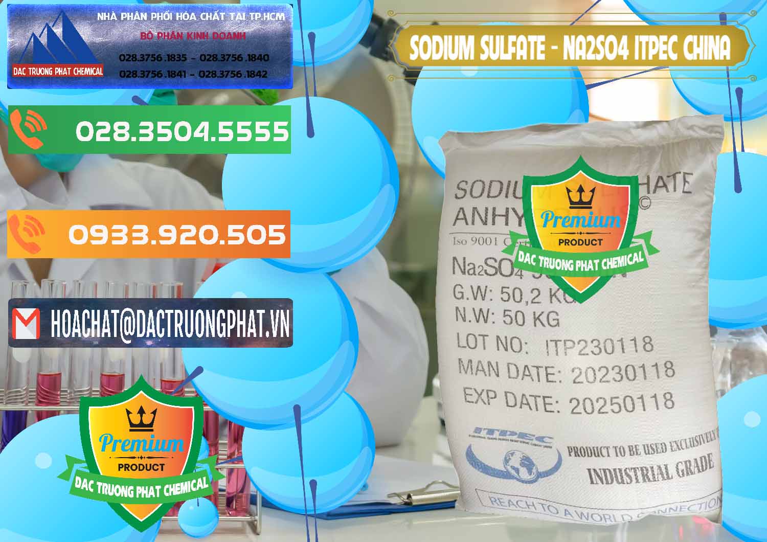 Cty cung ứng và bán Sodium Sulphate - Muối Sunfat Na2SO4 ITPEC Trung Quốc China - 0340 - Bán - cung cấp hóa chất tại TP.HCM - hoachatxulynuoc.com.vn