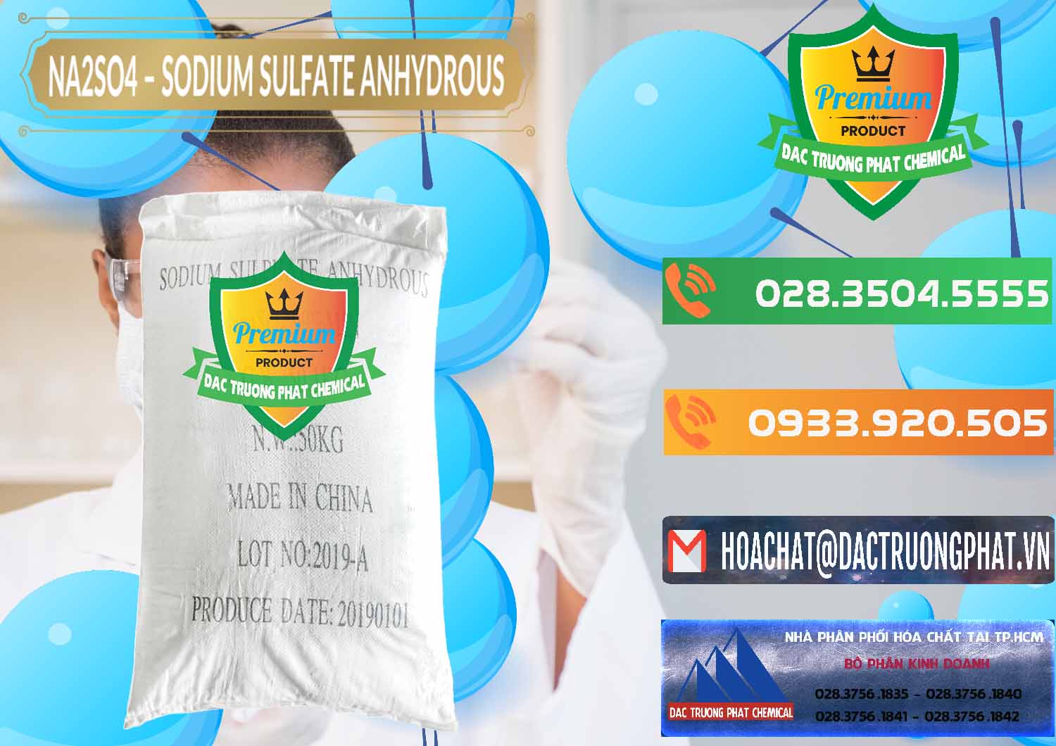 Đơn vị chuyên bán ( cung ứng ) Sodium Sulphate - Muối Sunfat Na2SO4 PH 6-8 Trung Quốc China - 0099 - Công ty nhập khẩu ( phân phối ) hóa chất tại TP.HCM - hoachatxulynuoc.com.vn