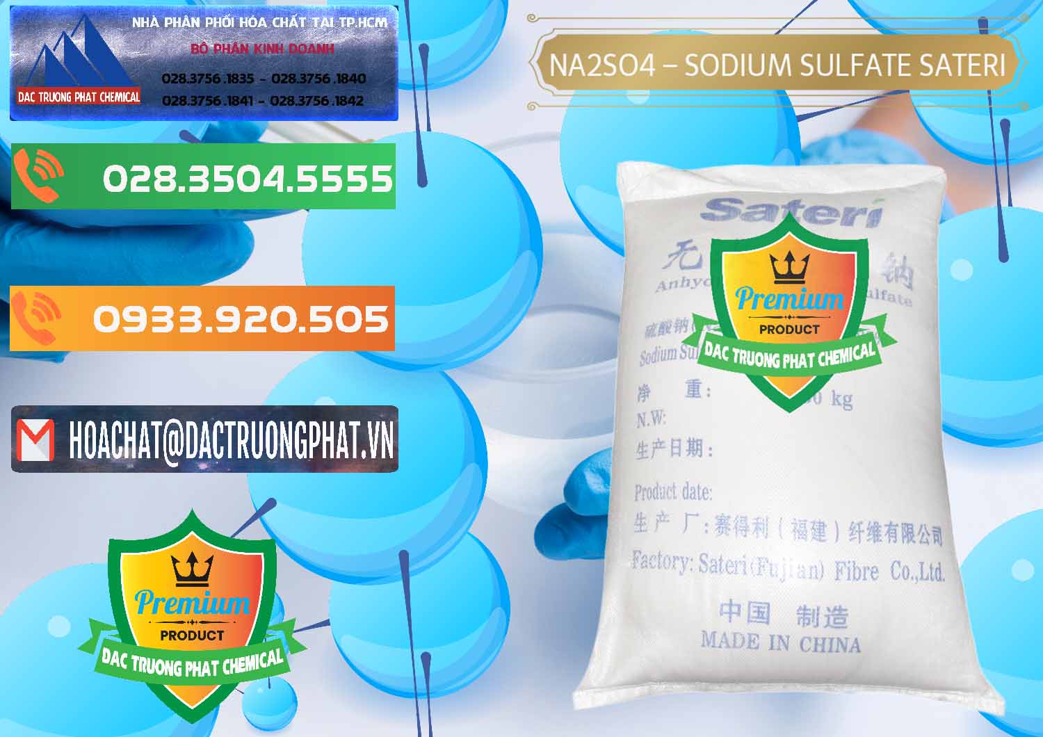 Chuyên kinh doanh - bán Sodium Sulphate - Muối Sunfat Na2SO4 Sateri Trung Quốc China - 0100 - Đơn vị nhập khẩu - phân phối hóa chất tại TP.HCM - hoachatxulynuoc.com.vn