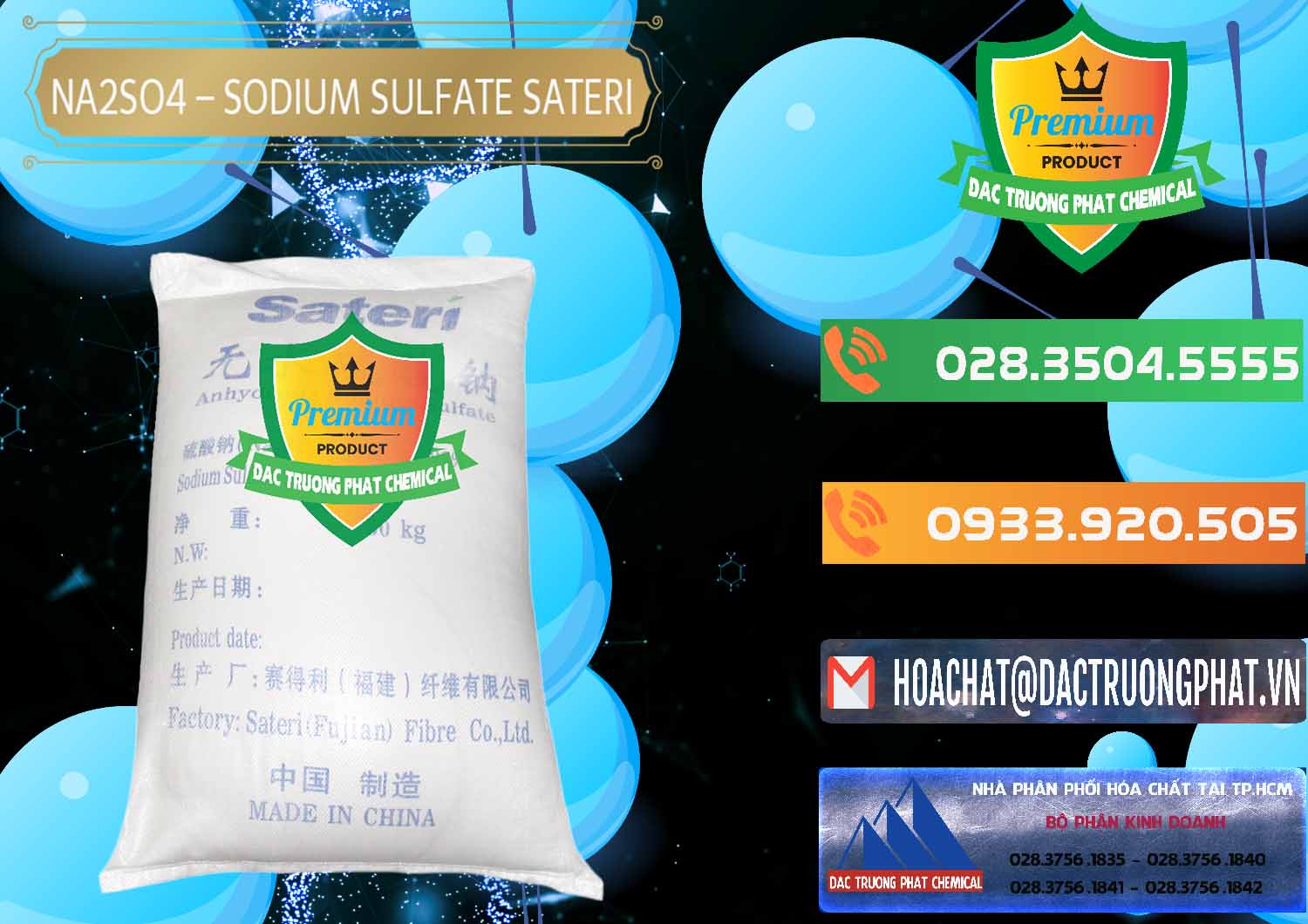 Sodium Sulphate - Muối Sunfat Na2SO4 Sateri Trung Quốc China Nơi phân phối ( bán ) Sodium Sulphate - Muối Sunfat Na2SO4 Sateri Trung Quốc China - 0100 - Công ty chuyên phân phối và nhập khẩu hóa chất tại TP.HCM - hoachatxulynuoc.com.vn