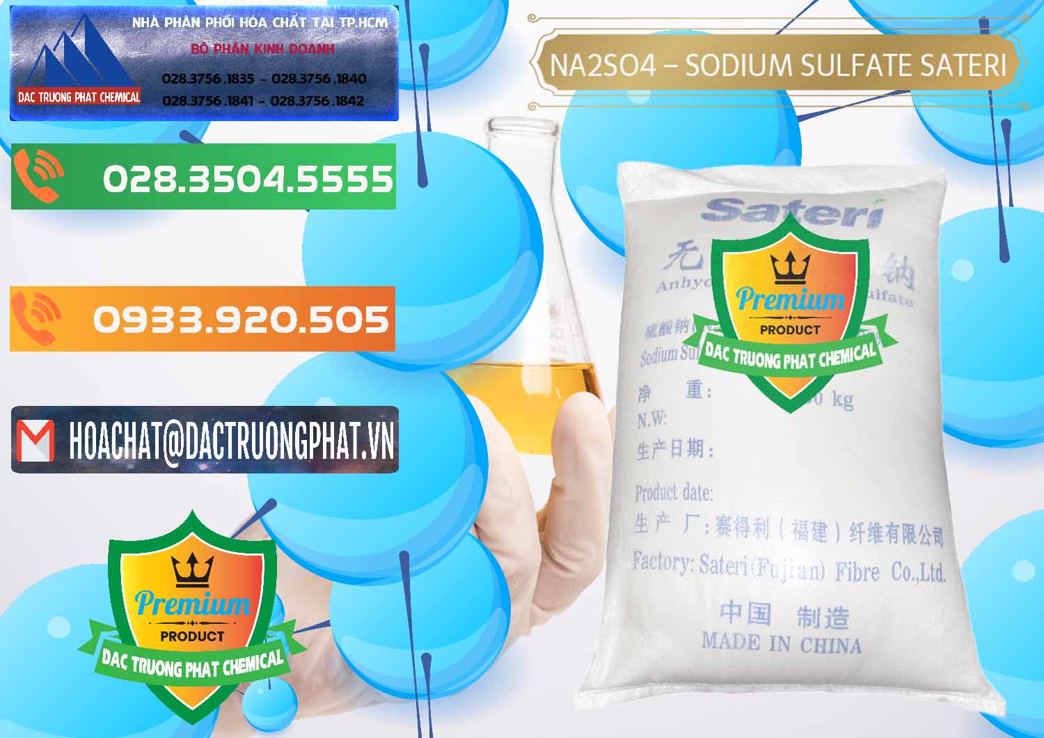 Công ty chuyên phân phối \ bán hóa chất Na2SO4 / Muối Na2SO4 Powder Sateri Trung Quốc China Đơn vị chuyên bán & cung ứng Sodium Sulphate - Muối Sunfat Na2SO4 Sateri Trung Quốc China - 0100 - Nhà phân phối & nhập khẩu hóa chất tại TP.HCM - hoachatxulynuoc.com.vn