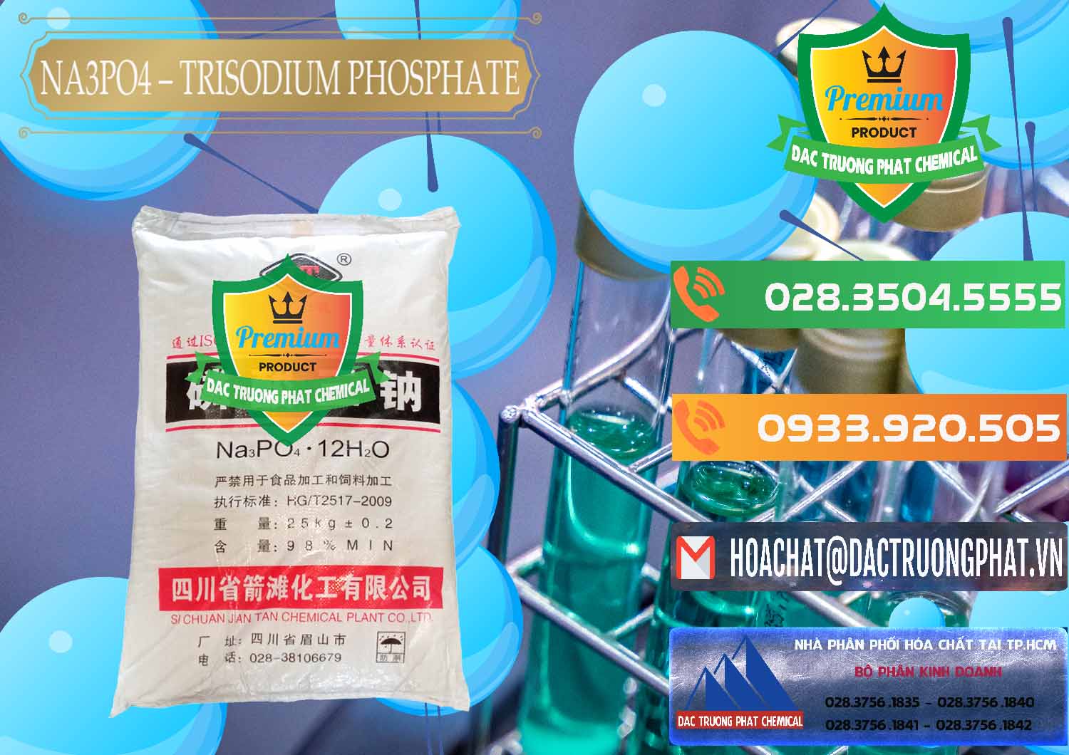 Cty kinh doanh ( bán ) Na3PO4 – Trisodium Phosphate Trung Quốc China JT - 0102 - Nơi cung cấp và bán hóa chất tại TP.HCM - hoachatxulynuoc.com.vn