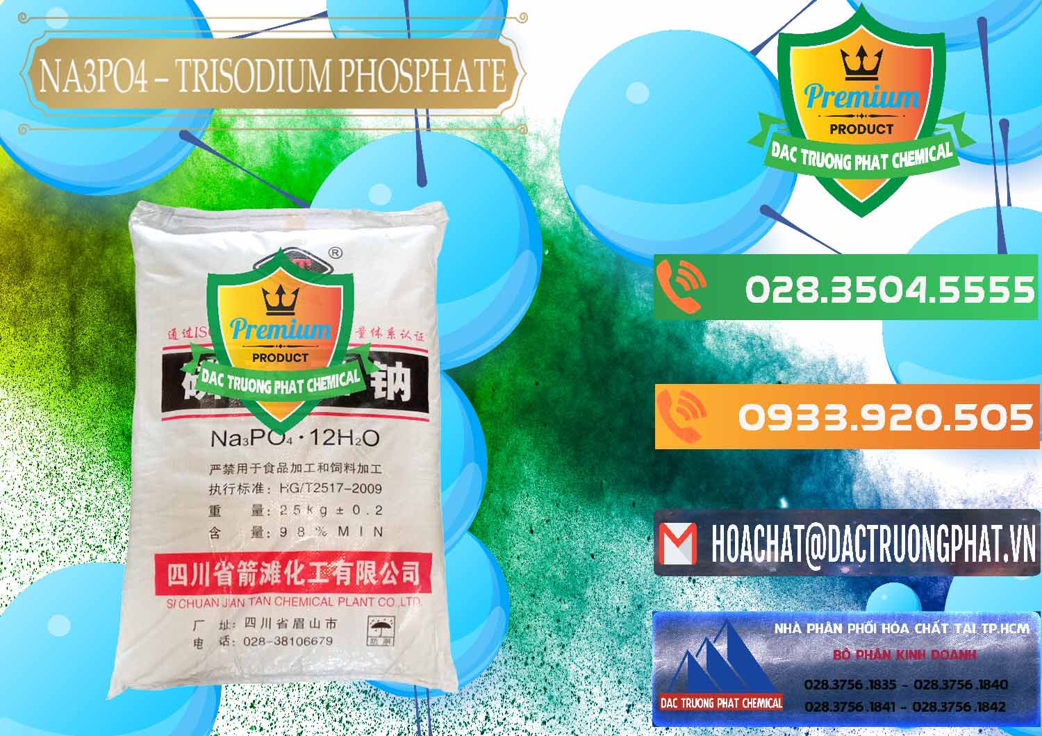 Nơi chuyên nhập khẩu _ bán Na3PO4 – Trisodium Phosphate Trung Quốc China JT - 0102 - Cty bán _ cung cấp hóa chất tại TP.HCM - hoachatxulynuoc.com.vn