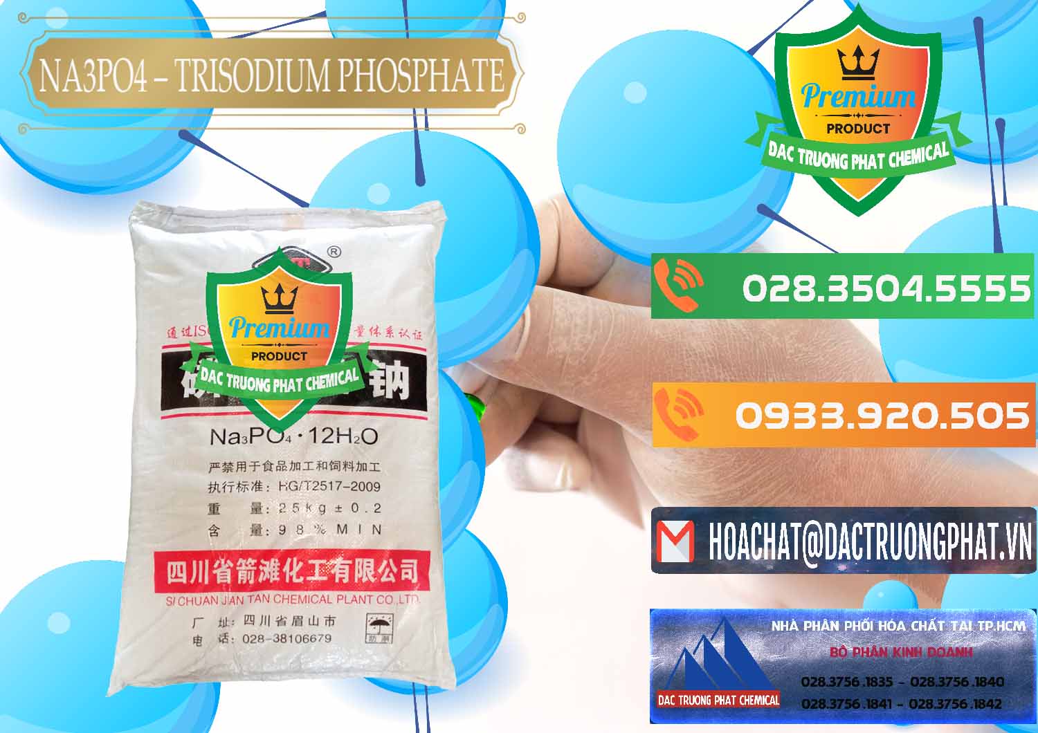 Công ty nhập khẩu ( bán ) Na3PO4 – Trisodium Phosphate Trung Quốc China JT - 0102 - Công ty chuyên cung cấp ( nhập khẩu ) hóa chất tại TP.HCM - hoachatxulynuoc.com.vn
