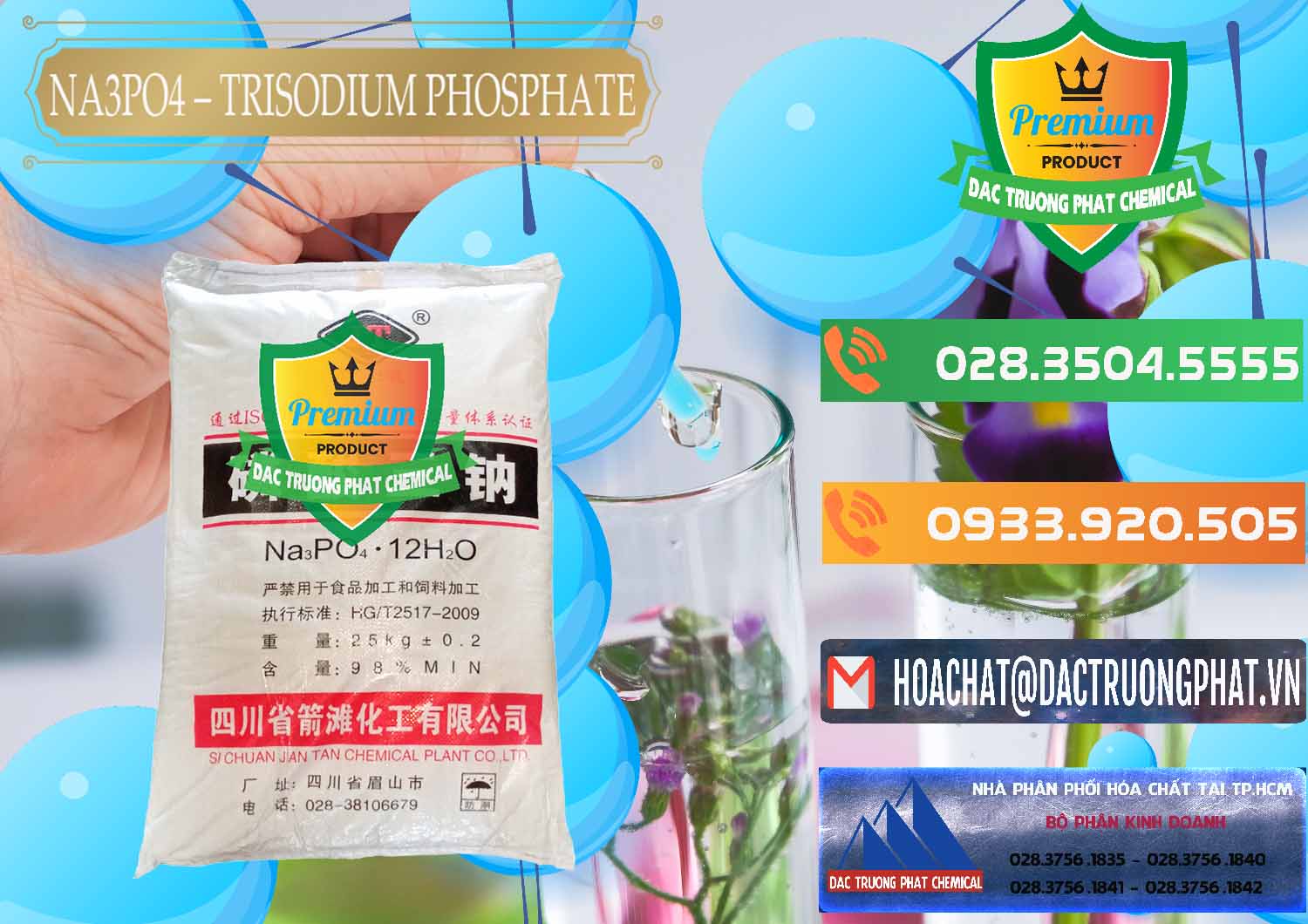 Công ty cung cấp _ bán Na3PO4 – Trisodium Phosphate Trung Quốc China JT - 0102 - Cty cung cấp - bán hóa chất tại TP.HCM - hoachatxulynuoc.com.vn