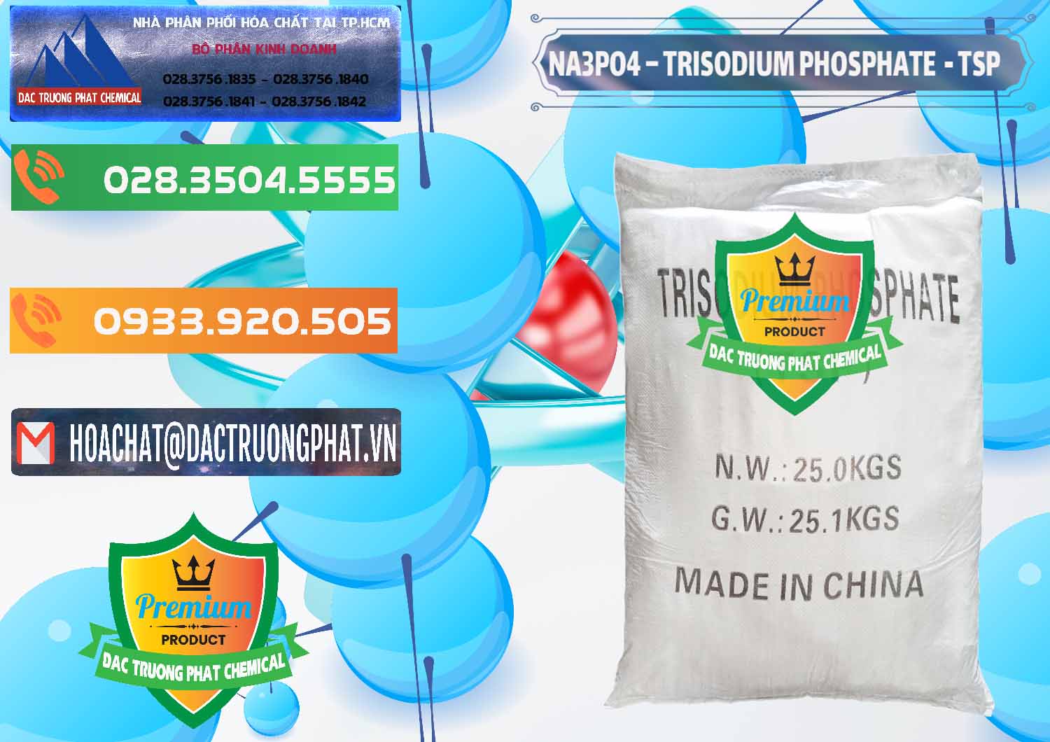 Đơn vị chuyên bán và cung cấp Na3PO4 – Trisodium Phosphate Trung Quốc China TSP - 0103 - Công ty chuyên cung cấp ( kinh doanh ) hóa chất tại TP.HCM - hoachatxulynuoc.com.vn