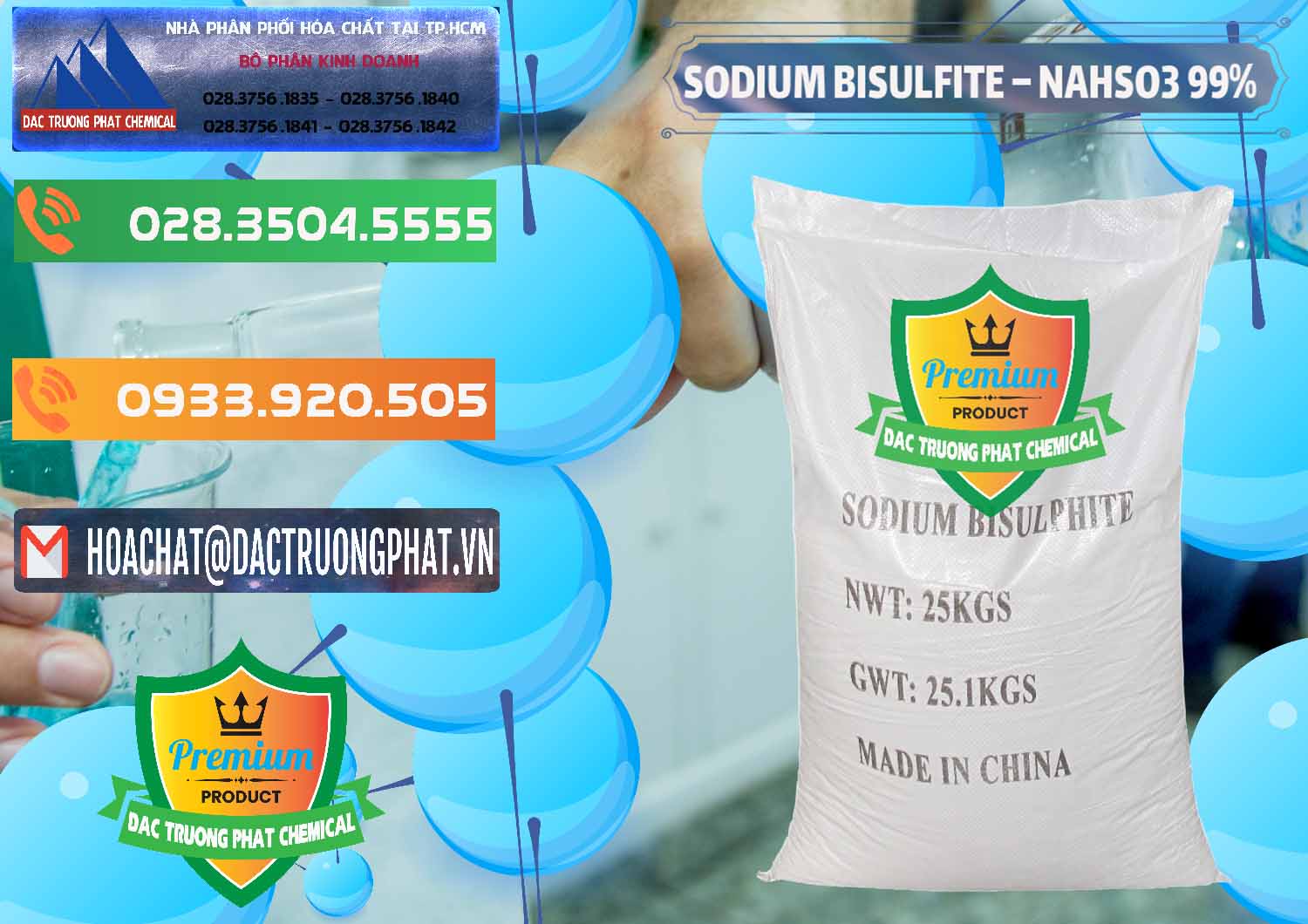Cty cung cấp _ bán Sodium Bisulfite – NAHSO3 Trung Quốc China - 0140 - Chuyên cung ứng và phân phối hóa chất tại TP.HCM - hoachatxulynuoc.com.vn