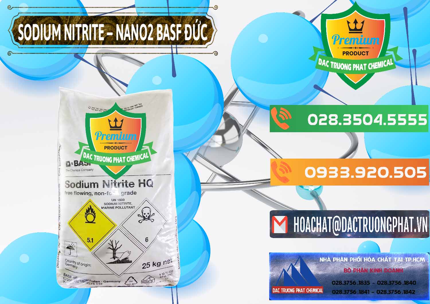 Chuyên bán & cung ứng Sodium Nitrite - NANO2 Đức BASF Germany - 0148 - Nơi chuyên nhập khẩu và cung cấp hóa chất tại TP.HCM - hoachatxulynuoc.com.vn