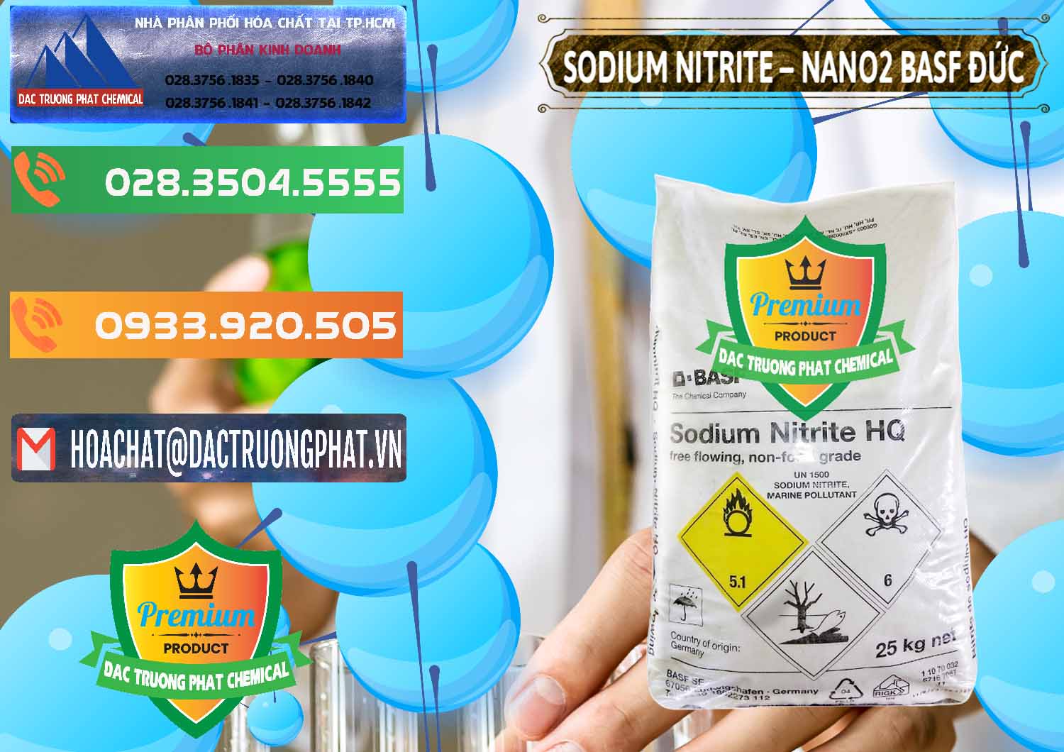 Cty cung cấp ( bán ) Sodium Nitrite - NANO2 Đức BASF Germany - 0148 - Nơi chuyên kinh doanh và phân phối hóa chất tại TP.HCM - hoachatxulynuoc.com.vn
