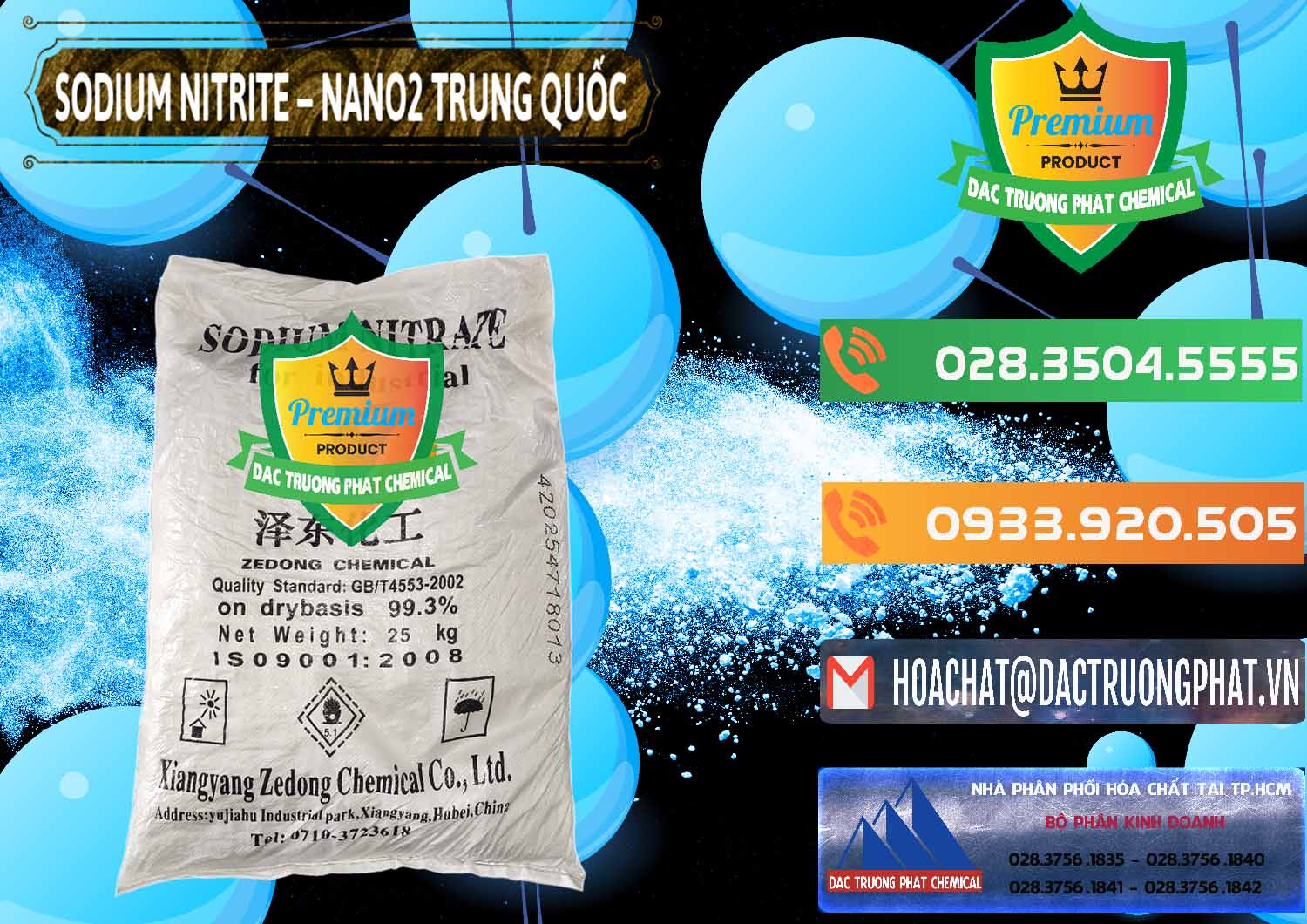 Công ty phân phối và bán Sodium Nitrite - NANO2 Zedong Trung Quốc China - 0149 - Cty kinh doanh và cung cấp hóa chất tại TP.HCM - hoachatxulynuoc.com.vn