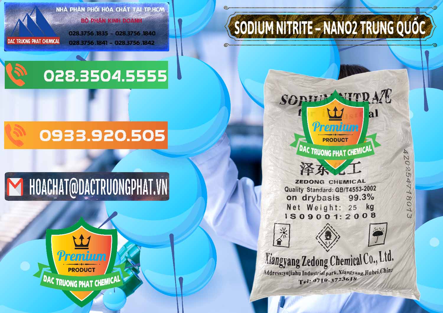 Nơi chuyên bán & phân phối Sodium Nitrite - NANO2 Zedong Trung Quốc China - 0149 - Cty cung cấp _ nhập khẩu hóa chất tại TP.HCM - hoachatxulynuoc.com.vn