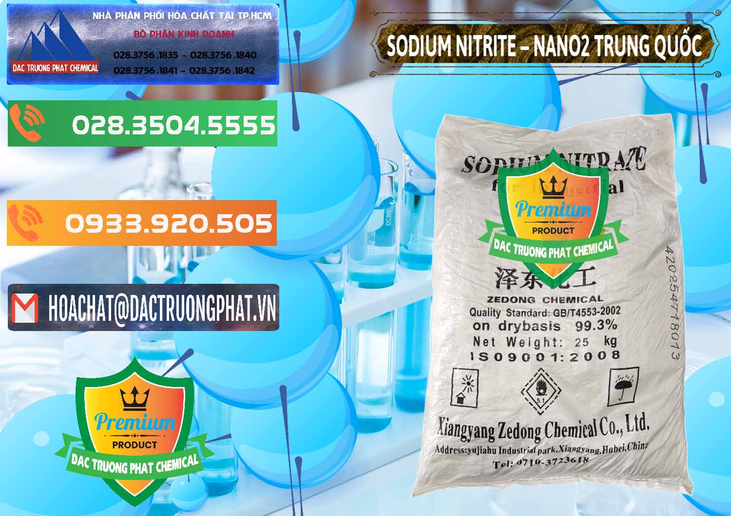 Chuyên nhập khẩu & bán Sodium Nitrite - NANO2 Zedong Trung Quốc China - 0149 - Chuyên bán & cung cấp hóa chất tại TP.HCM - hoachatxulynuoc.com.vn
