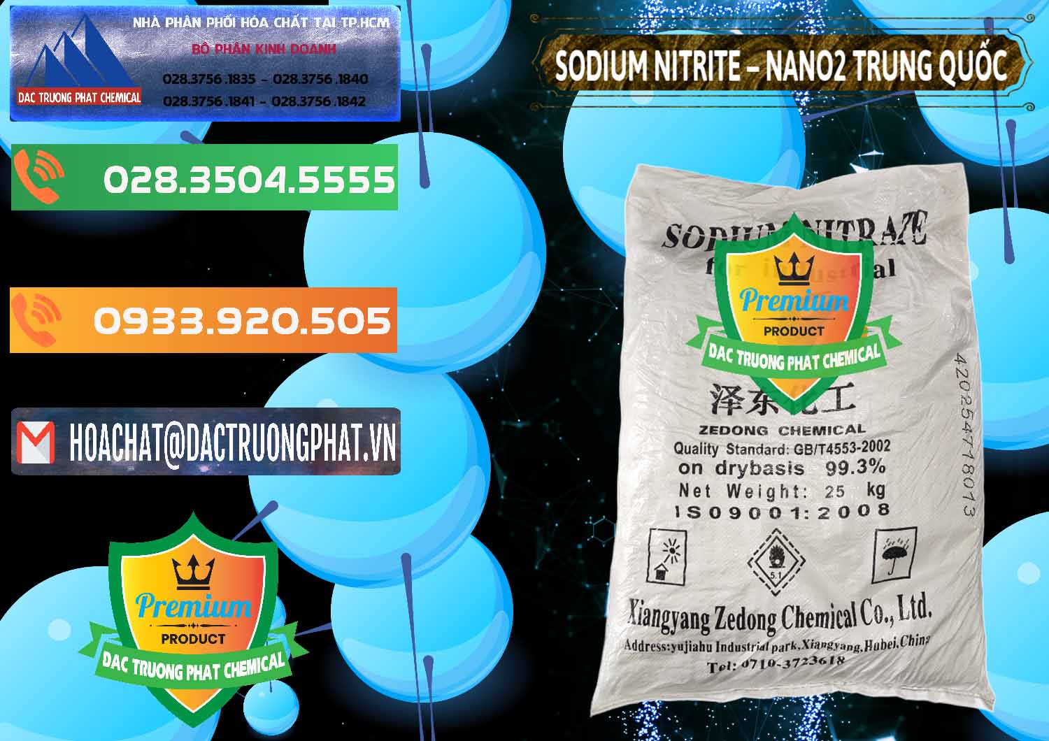 Nơi bán ( cung ứng ) Sodium Nitrite - NANO2 Zedong Trung Quốc China - 0149 - Phân phối - cung ứng hóa chất tại TP.HCM - hoachatxulynuoc.com.vn