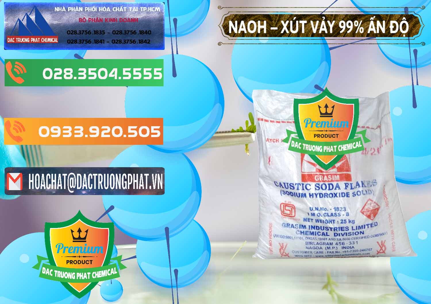 Cung ứng _ bán Xút Vảy - NaOH Vảy 99% Aditya Birla Grasim Ấn Độ India - 0171 - Công ty phân phối ( cung cấp ) hóa chất tại TP.HCM - hoachatxulynuoc.com.vn