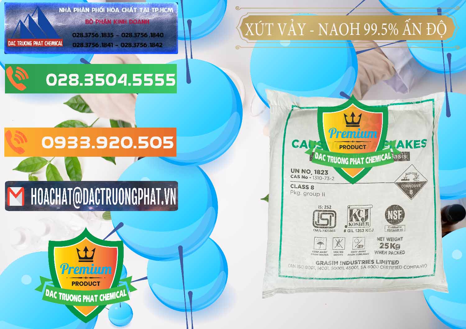 Đơn vị kinh doanh - bán Xút Vảy - NaOH Vảy 99.5% Aditya Birla Grasim Ấn Độ India - 0170 - Đơn vị nhập khẩu _ phân phối hóa chất tại TP.HCM - hoachatxulynuoc.com.vn