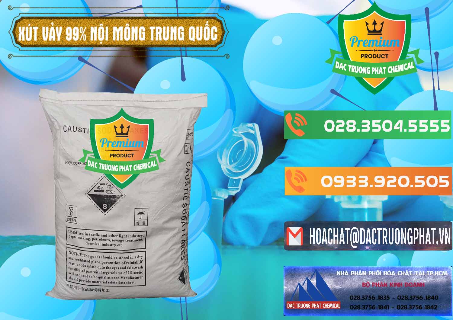 Đơn vị phân phối ( bán ) Xút Vảy - NaOH Vảy 99% Nội Mông Trung Quốc China - 0228 - Nơi phân phối và cung cấp hóa chất tại TP.HCM - hoachatxulynuoc.com.vn