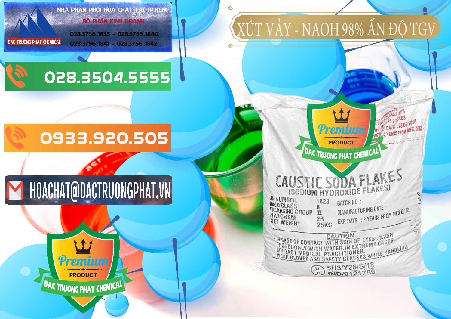 Nhà bán hàng Þ thương mại Hóa Chất Công Nghiệp Caustic Soda Vảy _ Flakes Hydroxide Sodium Nơi chuyên cung cấp & bán Xút Vảy - NaOH Vảy 98% TGV Ấn Độ India - 0169 - Chuyên bán _ phân phối hóa chất tại TP.HCM - hoachatxulynuoc.com.vn
