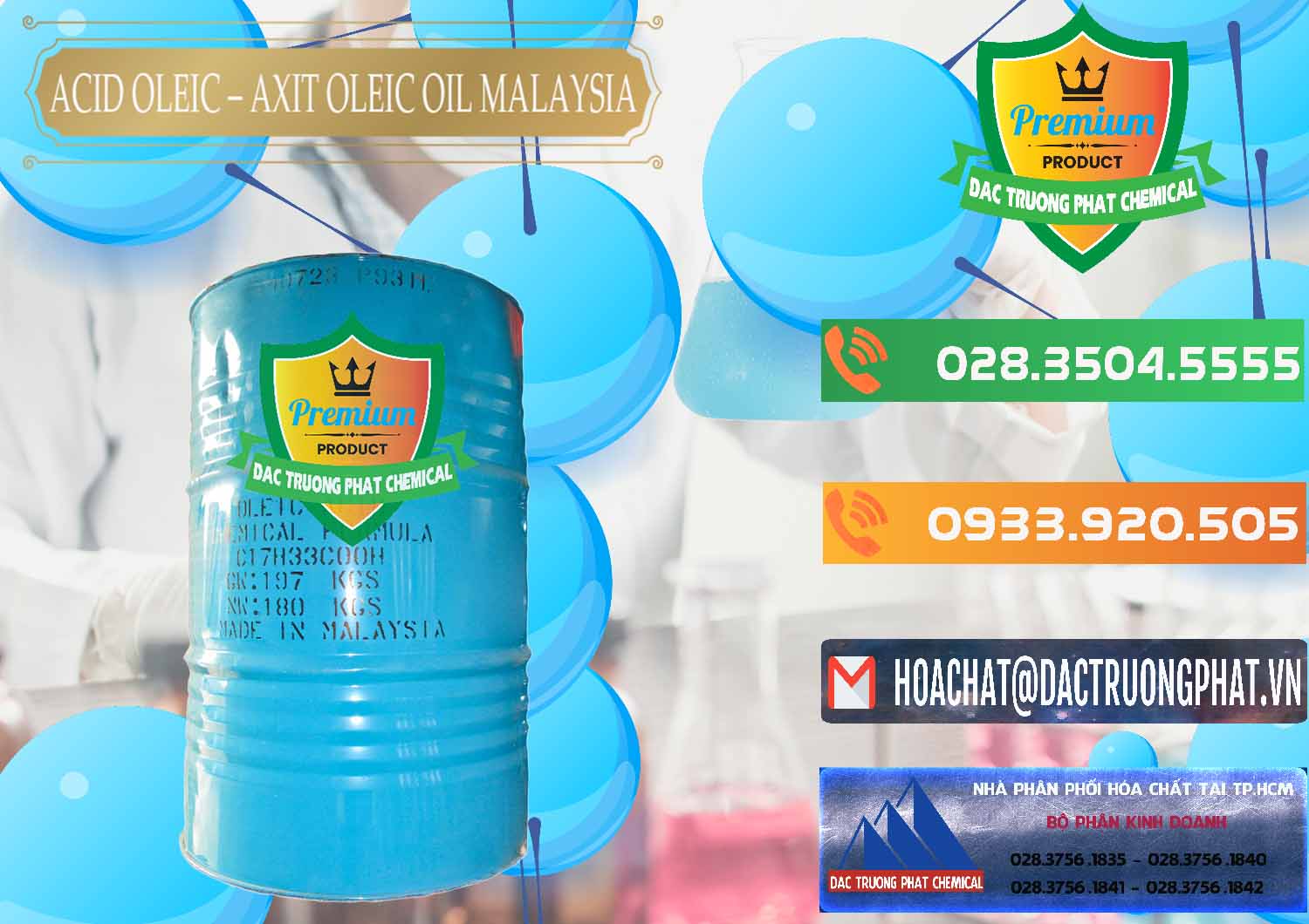Đơn vị bán _ cung ứng Acid Oleic – Axit Oleic Oil Malaysia - 0013 - Công ty bán và cung cấp hóa chất tại TP.HCM - hoachatxulynuoc.com.vn