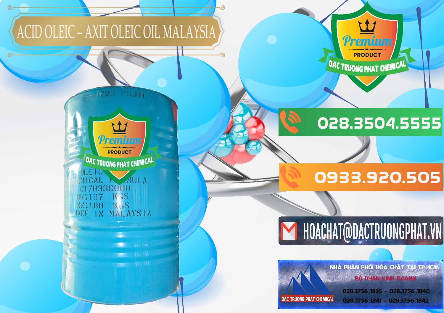 Đơn vị bán và phân phối Acid Oleic – Axit Oleic Oil Malaysia - 0013 - Cty phân phối _ cung cấp hóa chất tại TP.HCM - hoachatxulynuoc.com.vn