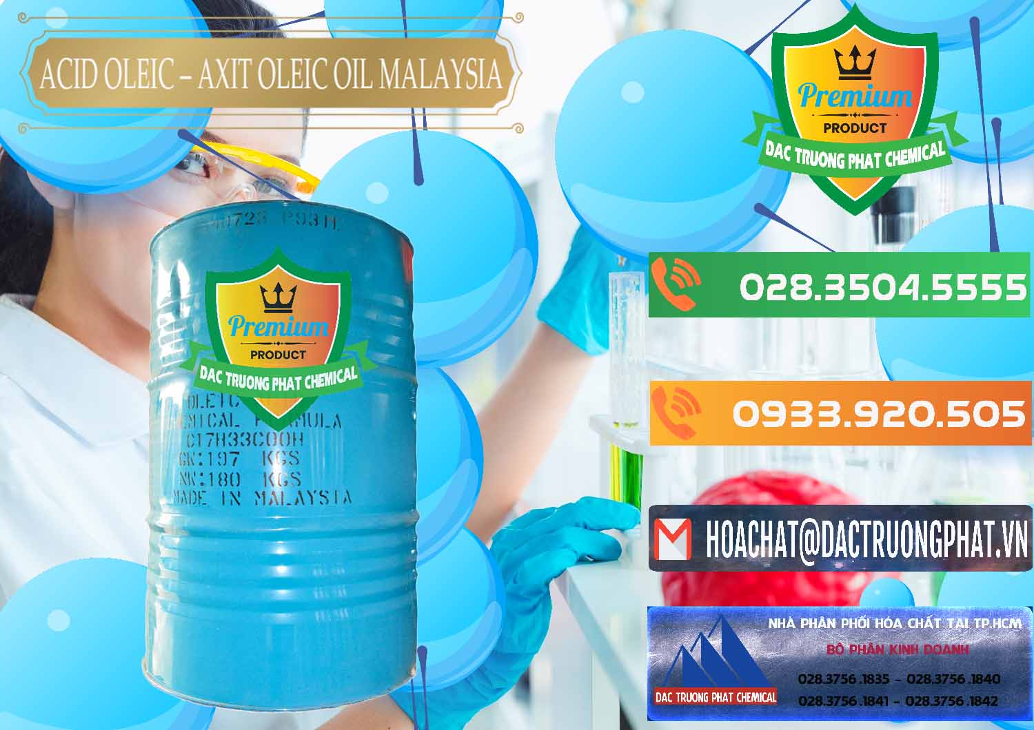 Kinh doanh _ bán Acid Oleic – Axit Oleic Oil Malaysia - 0013 - Công ty phân phối ( cung cấp ) hóa chất tại TP.HCM - hoachatxulynuoc.com.vn