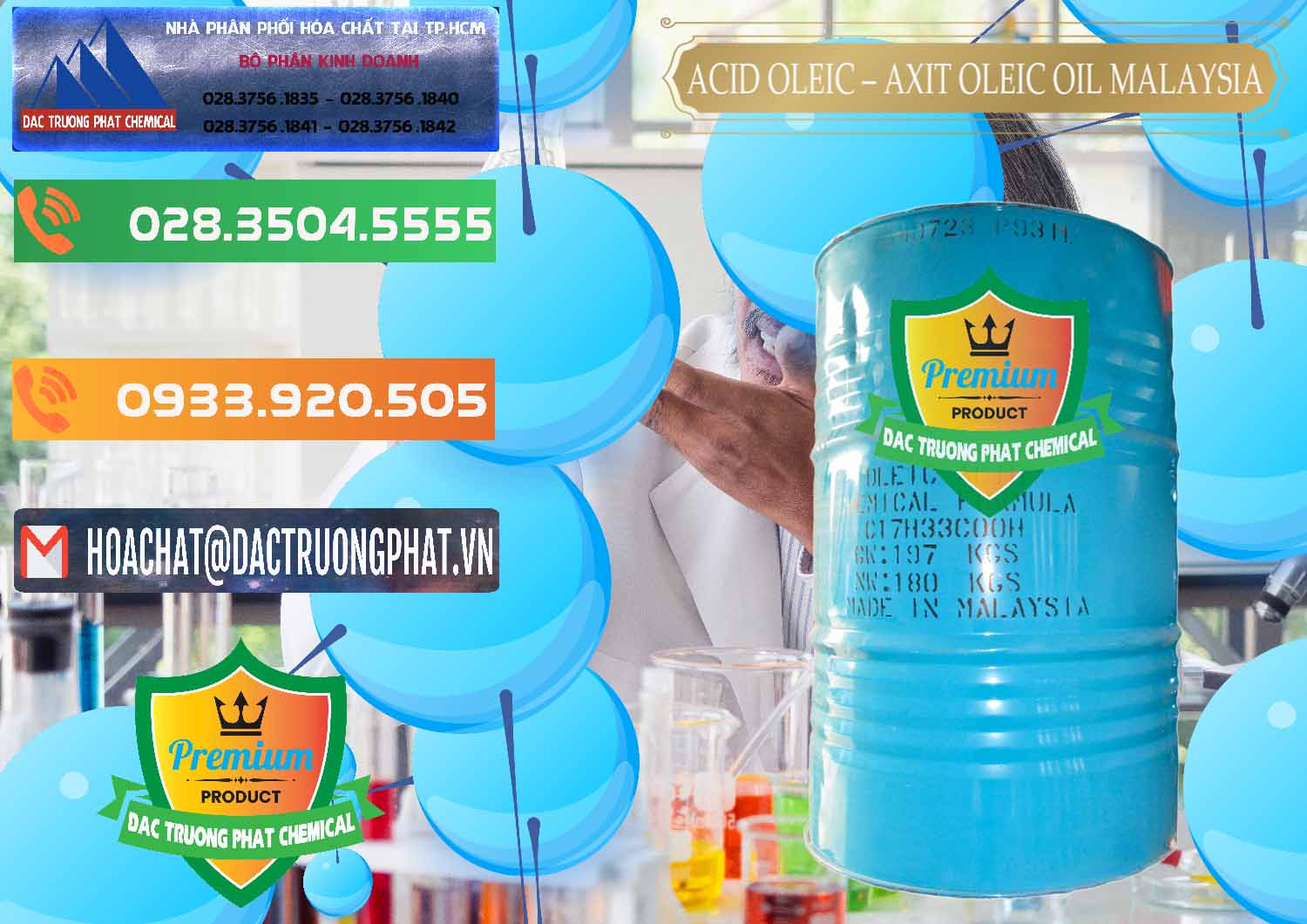 Nơi bán _ cung cấp Acid Oleic – Axit Oleic Oil Malaysia - 0013 - Đơn vị chuyên phân phối - cung ứng hóa chất tại TP.HCM - hoachatxulynuoc.com.vn