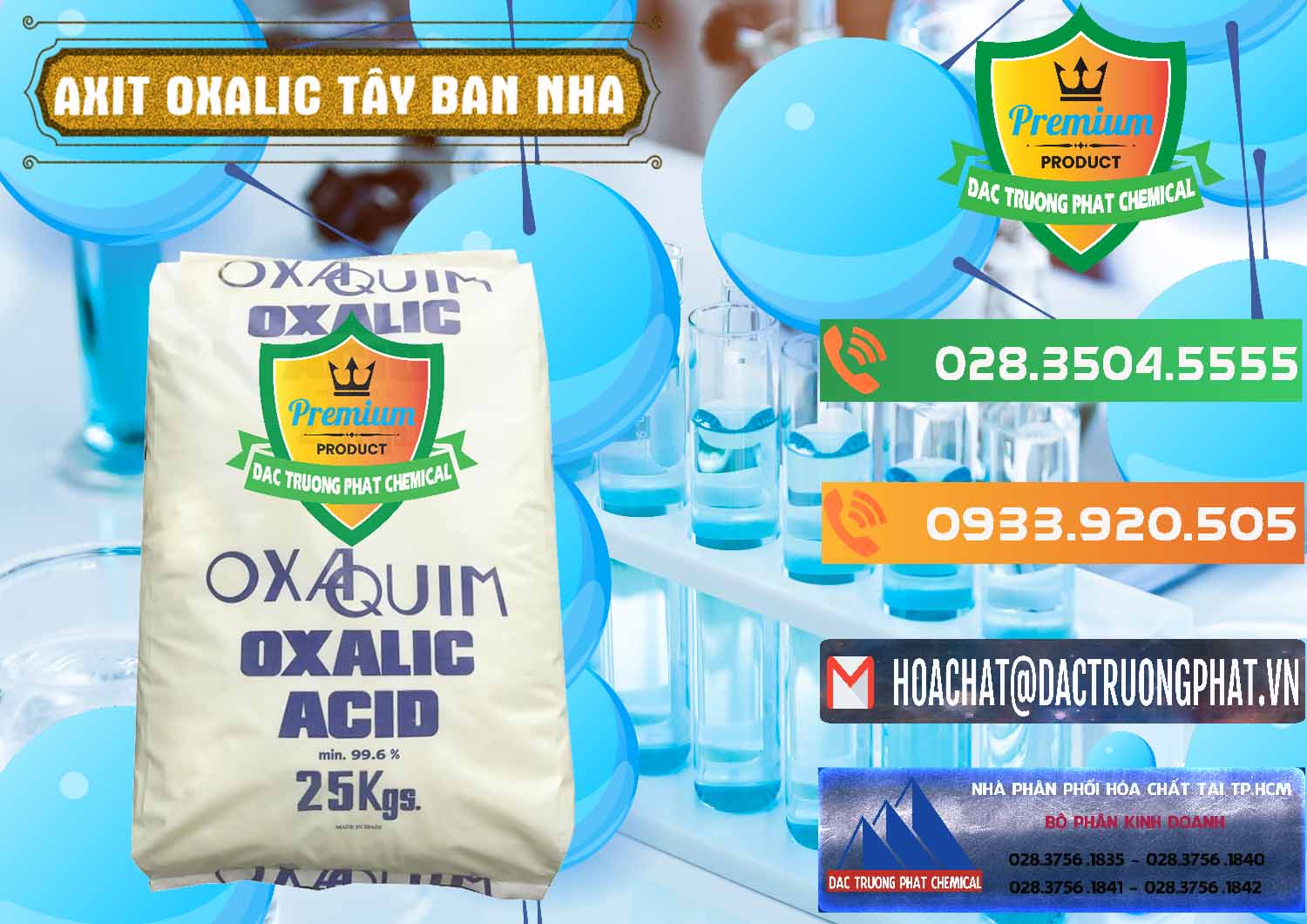 Cty cung ứng & bán Acid Oxalic – Axit Oxalic 99.6% Tây Ban Nha Spain - 0269 - Nhà cung ứng ( phân phối ) hóa chất tại TP.HCM - hoachatxulynuoc.com.vn