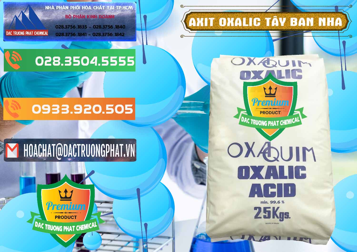Đơn vị chuyên bán & cung cấp Acid Oxalic – Axit Oxalic 99.6% Tây Ban Nha Spain - 0269 - Công ty bán và phân phối hóa chất tại TP.HCM - hoachatxulynuoc.com.vn