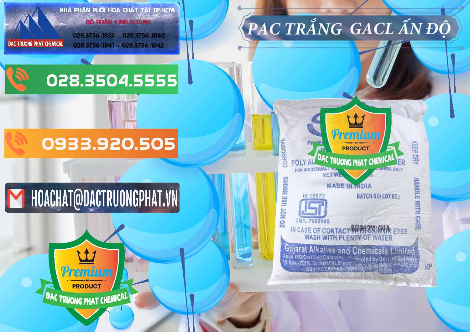 Đơn vị kinh doanh và bán PAC - Polyaluminium Chloride Trắng GACL Ấn Độ India - 0266 - Nơi chuyên cung cấp và bán hóa chất tại TP.HCM - hoachatxulynuoc.com.vn