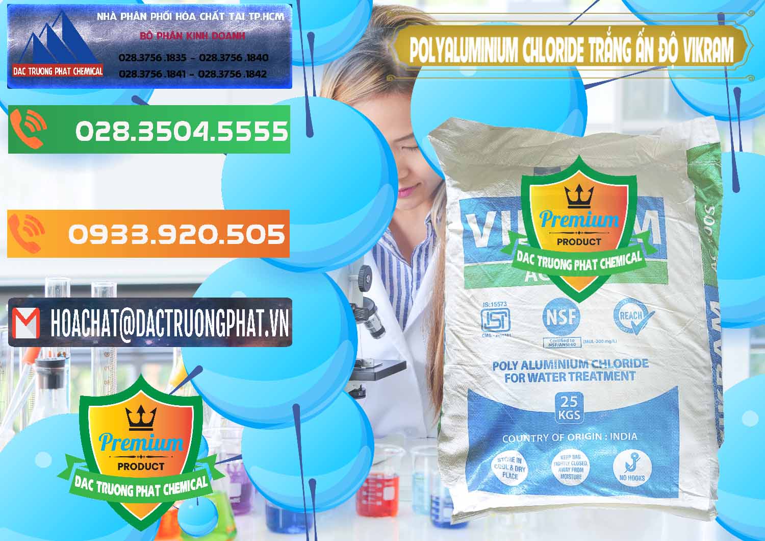 Công ty bán và cung cấp PAC - Polyaluminium Chloride Trắng Aditya Birla Grasim New 2022 Ấn Độ India - 0486 - Chuyên bán ( phân phối ) hóa chất tại TP.HCM - hoachatxulynuoc.com.vn