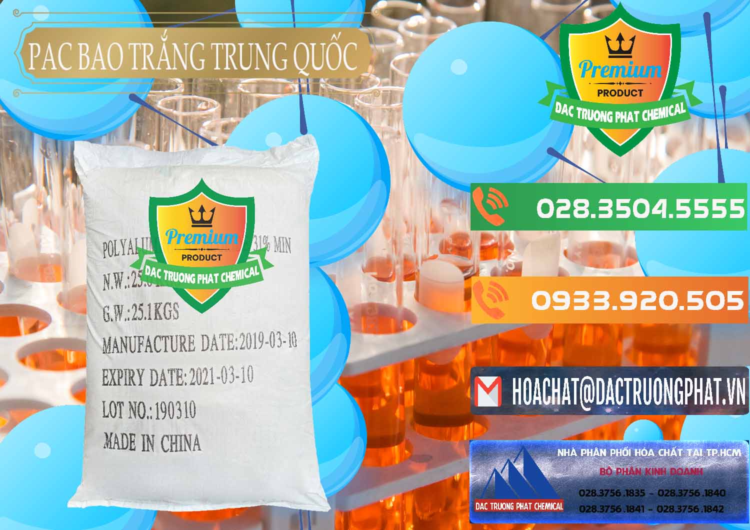 Công ty chuyên bán * thương mại PAC Dạng Bột Þ PAC Bao Trắng Trung Quốc China Công ty cung cấp ( bán ) PAC - Polyaluminium Chloride Bao Trắng Trung Quốc China - 0108 - Nơi cung cấp _ phân phối hóa chất tại TP.HCM - hoachatxulynuoc.com.vn