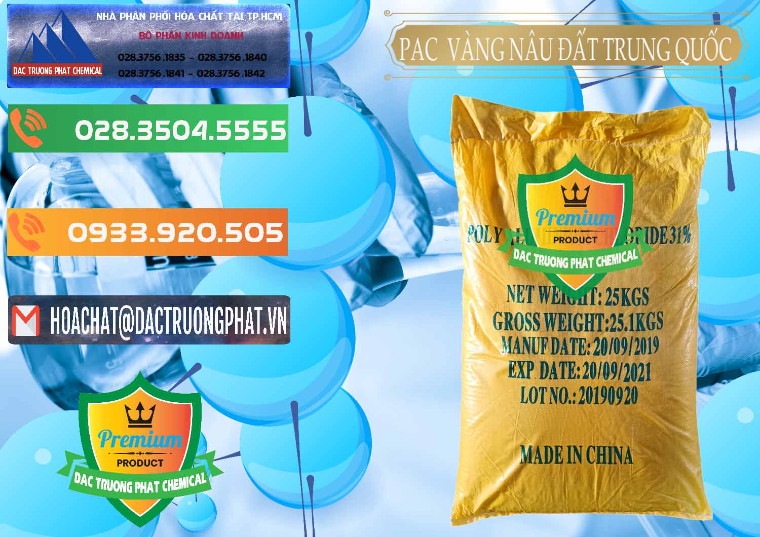 Nơi bán và phân phối PAC - Polyaluminium Chloride 24-28% Vàng Đất Trung Quốc China - 0111 - Đơn vị cung ứng và phân phối hóa chất tại TP.HCM - hoachatxulynuoc.com.vn