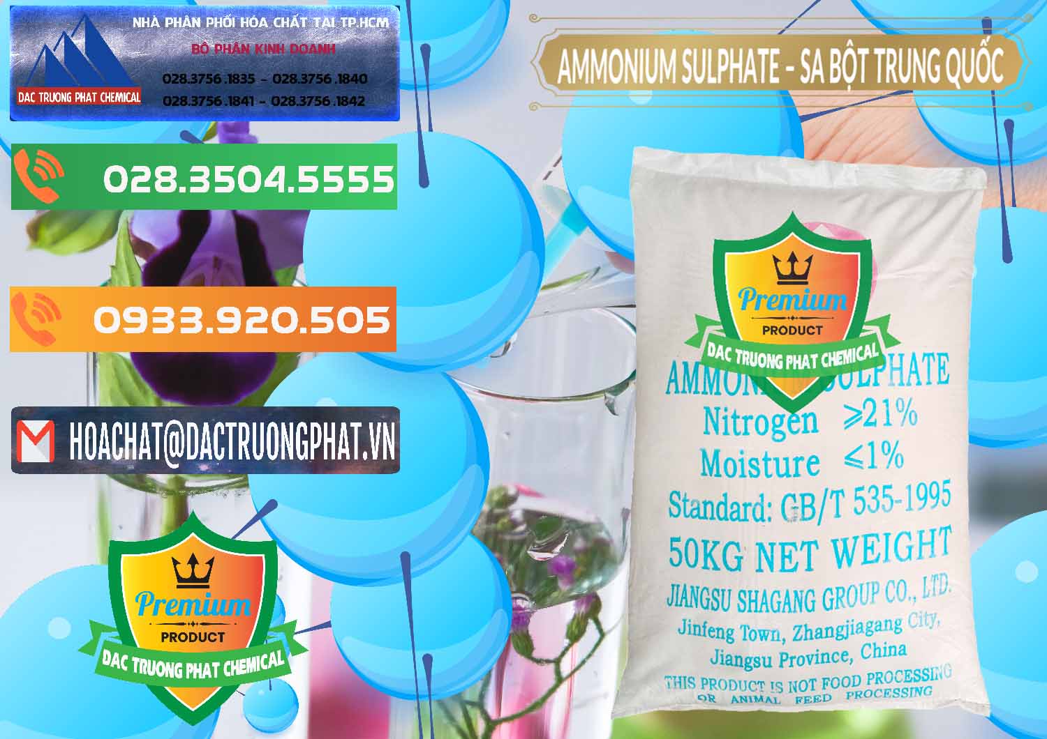 Phân phối ( bán ) Ammonium Sulphate – Phân Sa Trung Quốc China - 0024 - Cty cung cấp ( phân phối ) hóa chất tại TP.HCM - hoachatxulynuoc.com.vn