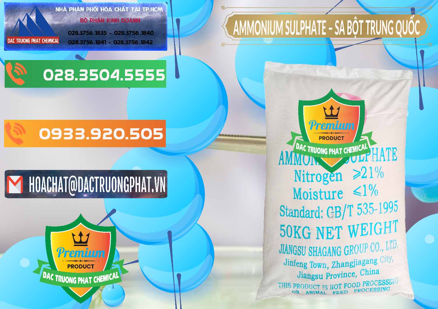 Cty bán ( cung ứng ) Ammonium Sulphate – Phân Sa Trung Quốc China - 0024 - Cty chuyên phân phối và cung ứng hóa chất tại TP.HCM - hoachatxulynuoc.com.vn