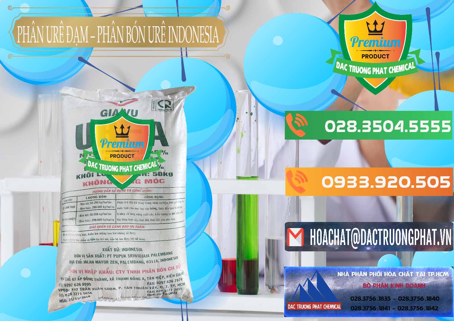 Đơn vị bán và cung cấp Phân Urê Đạm – Phân Bón Urê Indonesia - 0194 - Chuyên nhập khẩu - cung cấp hóa chất tại TP.HCM - hoachatxulynuoc.com.vn