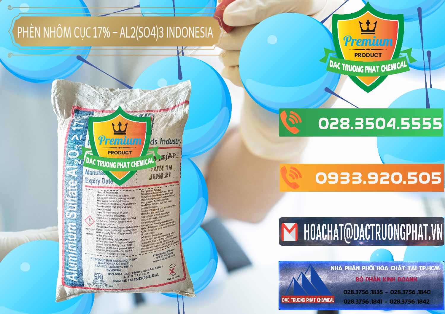 Cty bán & cung ứng Phèn Nhôm Cục - Al2(SO4)3 17% bao 25kg Indonesia - 0115 - Công ty chuyên nhập khẩu & cung cấp hóa chất tại TP.HCM - hoachatxulynuoc.com.vn