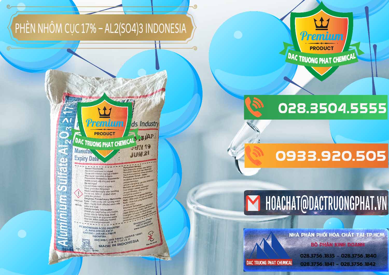 Bán - cung ứng Phèn Nhôm Cục - Al2(SO4)3 17% bao 25kg Indonesia - 0115 - Nơi cung cấp ( bán ) hóa chất tại TP.HCM - hoachatxulynuoc.com.vn