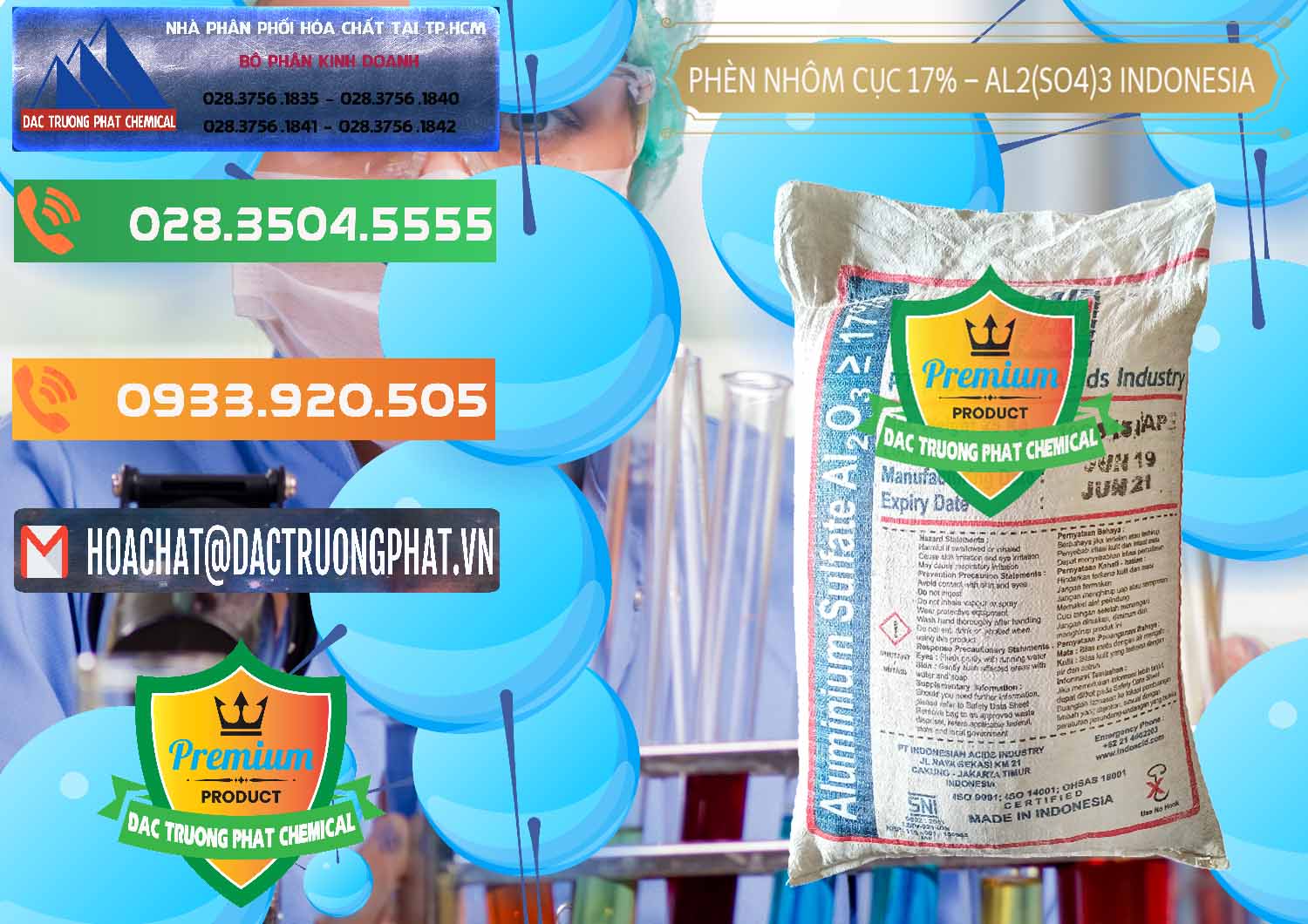 Đơn vị bán & cung ứng Phèn Nhôm Cục - Al2(SO4)3 17% bao 25kg Indonesia - 0115 - Đơn vị cung cấp _ nhập khẩu hóa chất tại TP.HCM - hoachatxulynuoc.com.vn