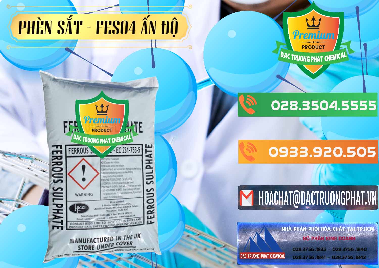 Công ty kinh doanh & bán Phèn Sắt - FeSO4.7H2O Ấn Độ India - 0354 - Cty chuyên cung cấp & kinh doanh hóa chất tại TP.HCM - hoachatxulynuoc.com.vn