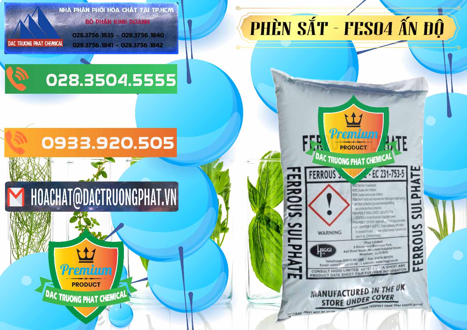 Nơi kinh doanh _ bán Phèn Sắt - FeSO4.7H2O Ấn Độ India - 0354 - Đơn vị chuyên bán - cung cấp hóa chất tại TP.HCM - hoachatxulynuoc.com.vn