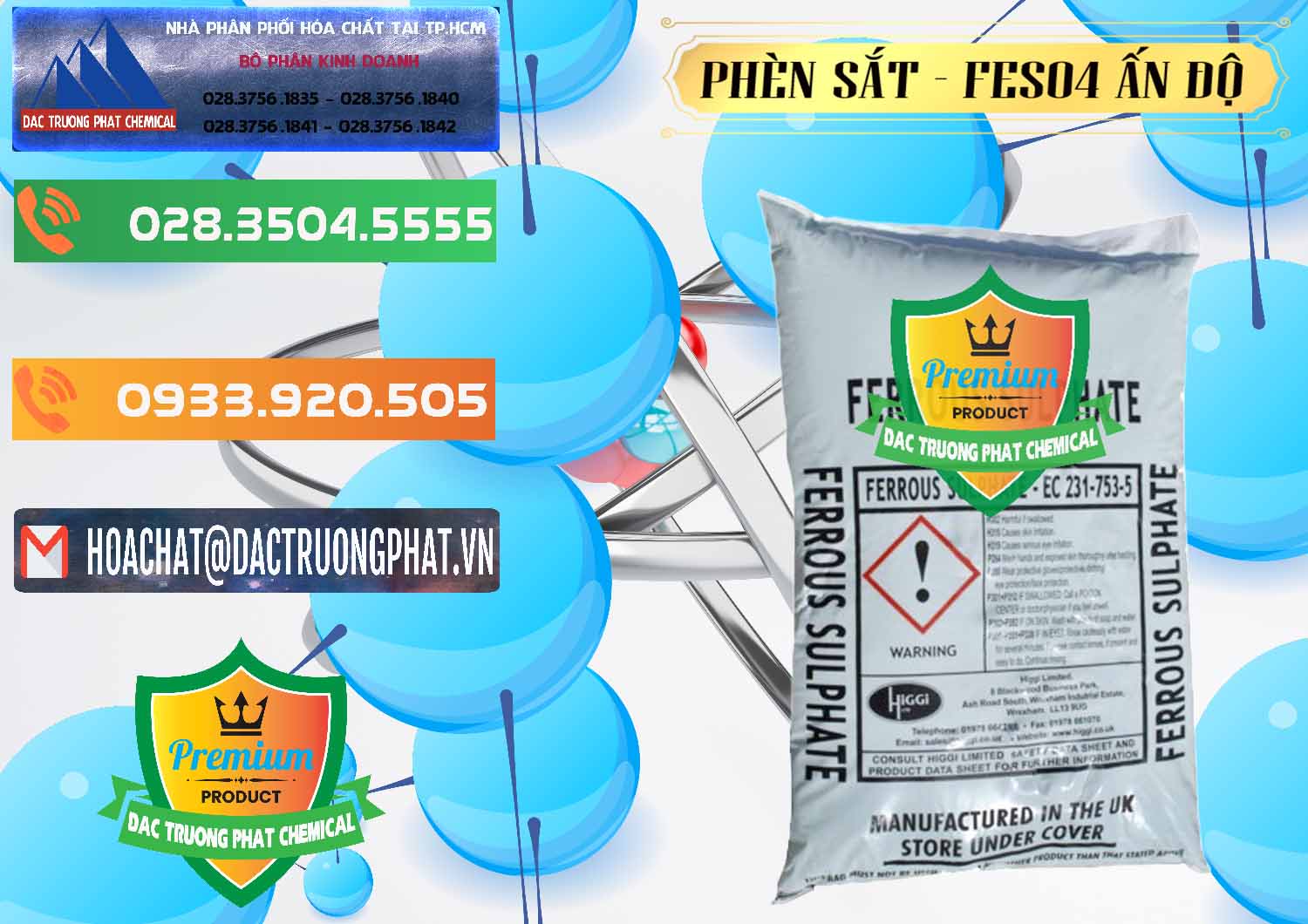 Đơn vị chuyên bán - phân phối Phèn Sắt - FeSO4.7H2O Ấn Độ India - 0354 - Cty chuyên kinh doanh _ phân phối hóa chất tại TP.HCM - hoachatxulynuoc.com.vn