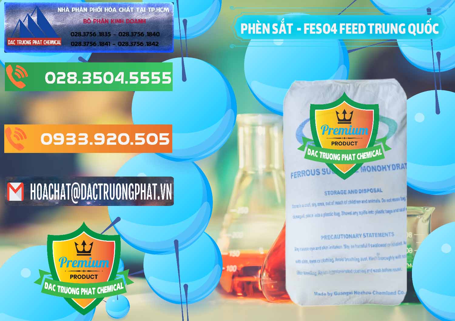 Cty phân phối và bán Phèn Sắt - FeSO4.7H2O Feed Grade Chemland Trung Quốc China - 0455 - Công ty phân phối & bán hóa chất tại TP.HCM - hoachatxulynuoc.com.vn