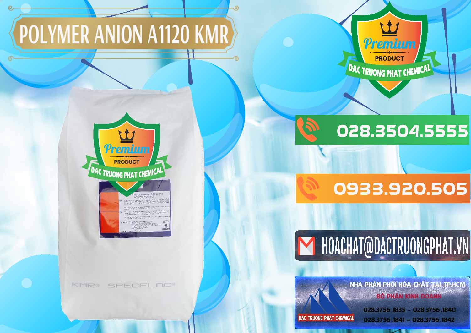 Nơi chuyên kinh doanh & bán Polymer Anion A1120 - KMR Anh Quốc England - 0119 - Cty cung cấp _ phân phối hóa chất tại TP.HCM - hoachatxulynuoc.com.vn