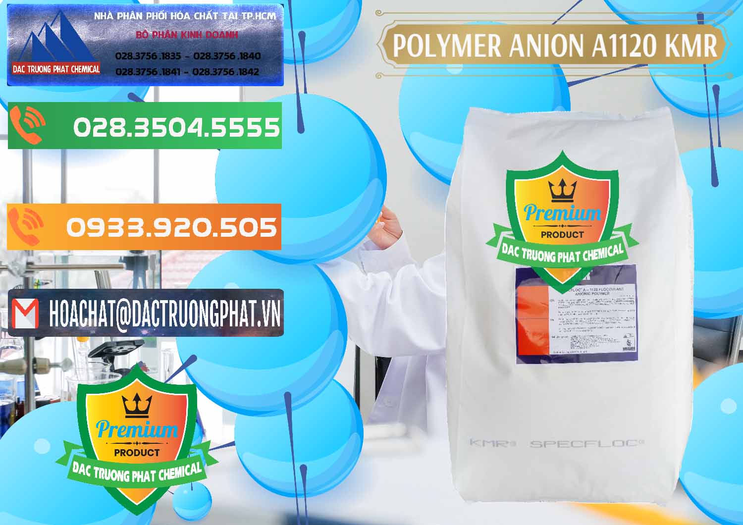 Cung cấp và bán Polymer Anion A1120 - KMR Anh Quốc England - 0119 - Nơi chuyên bán và phân phối hóa chất tại TP.HCM - hoachatxulynuoc.com.vn