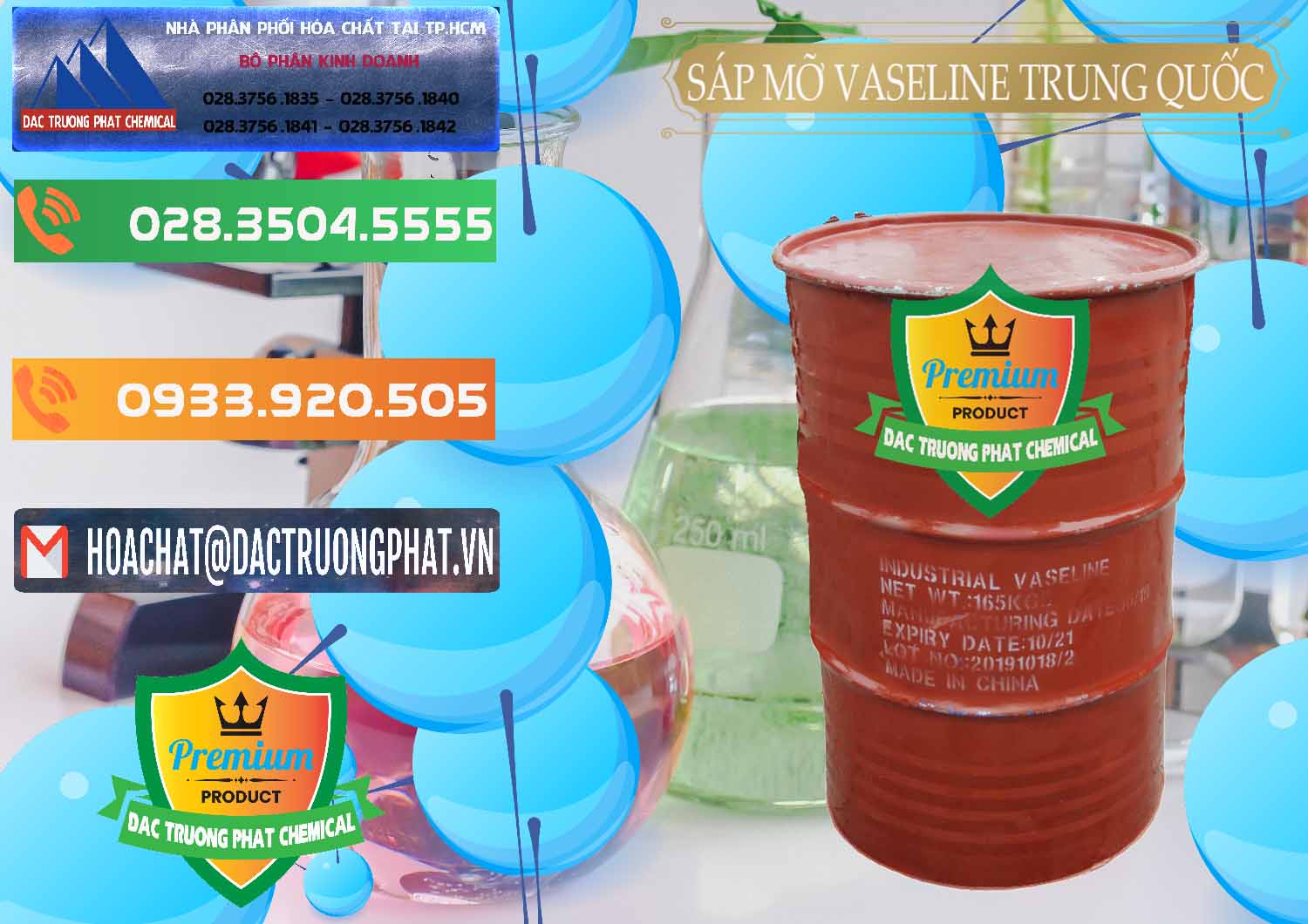 Chuyên cung ứng _ bán Sáp Mỡ Vaseline Trung Quốc China - 0122 - Chuyên nhập khẩu và phân phối hóa chất tại TP.HCM - hoachatxulynuoc.com.vn