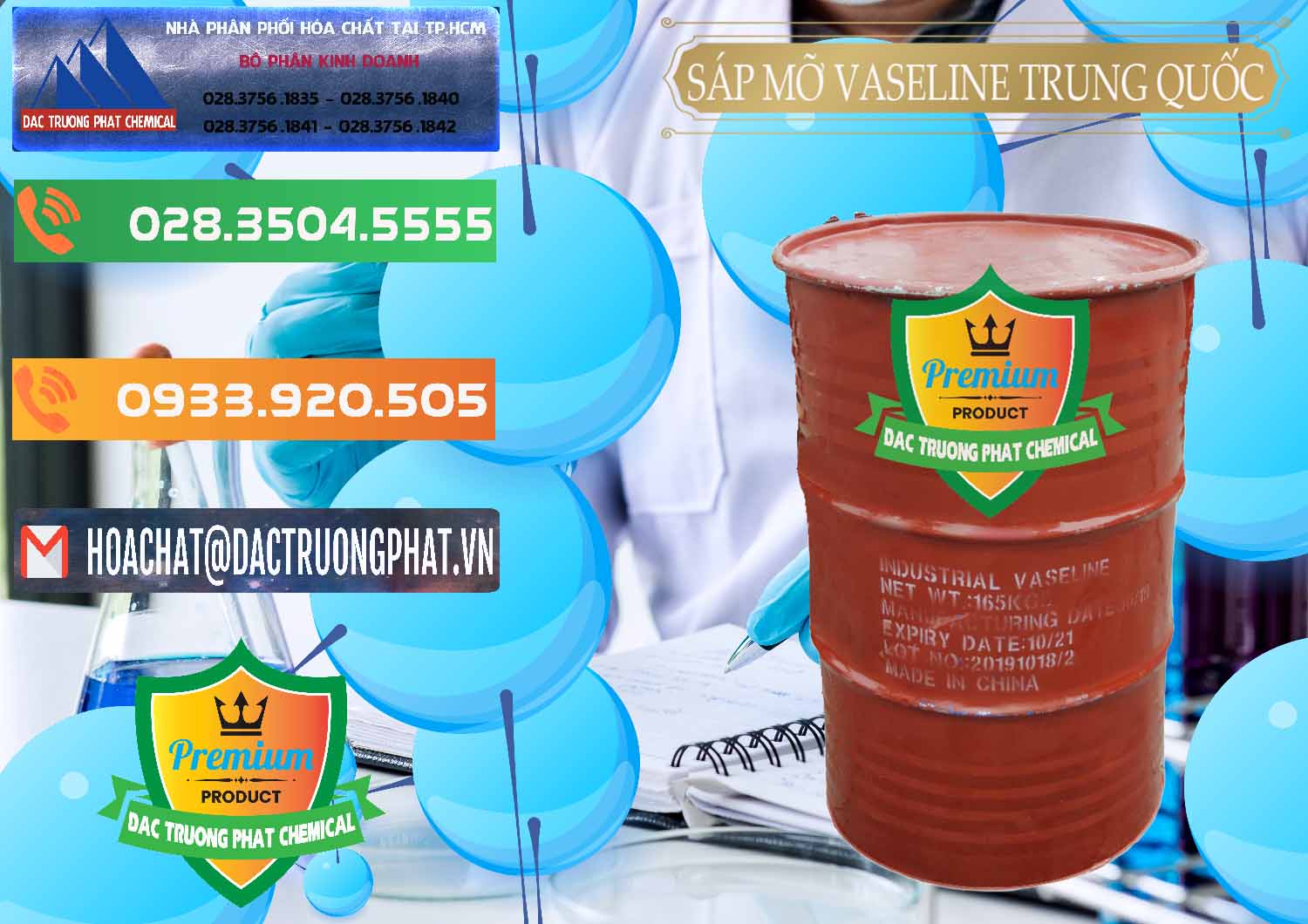 Công ty phân phối _ bán Sáp Mỡ Vaseline Trung Quốc China - 0122 - Nhà cung cấp - bán hóa chất tại TP.HCM - hoachatxulynuoc.com.vn