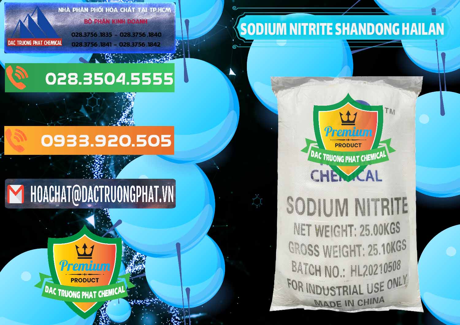 Nơi bán - cung ứng Sodium Nitrite - NANO2 99.3% Shandong Hailan Trung Quốc China - 0284 - Cty bán & phân phối hóa chất tại TP.HCM - hoachatxulynuoc.com.vn
