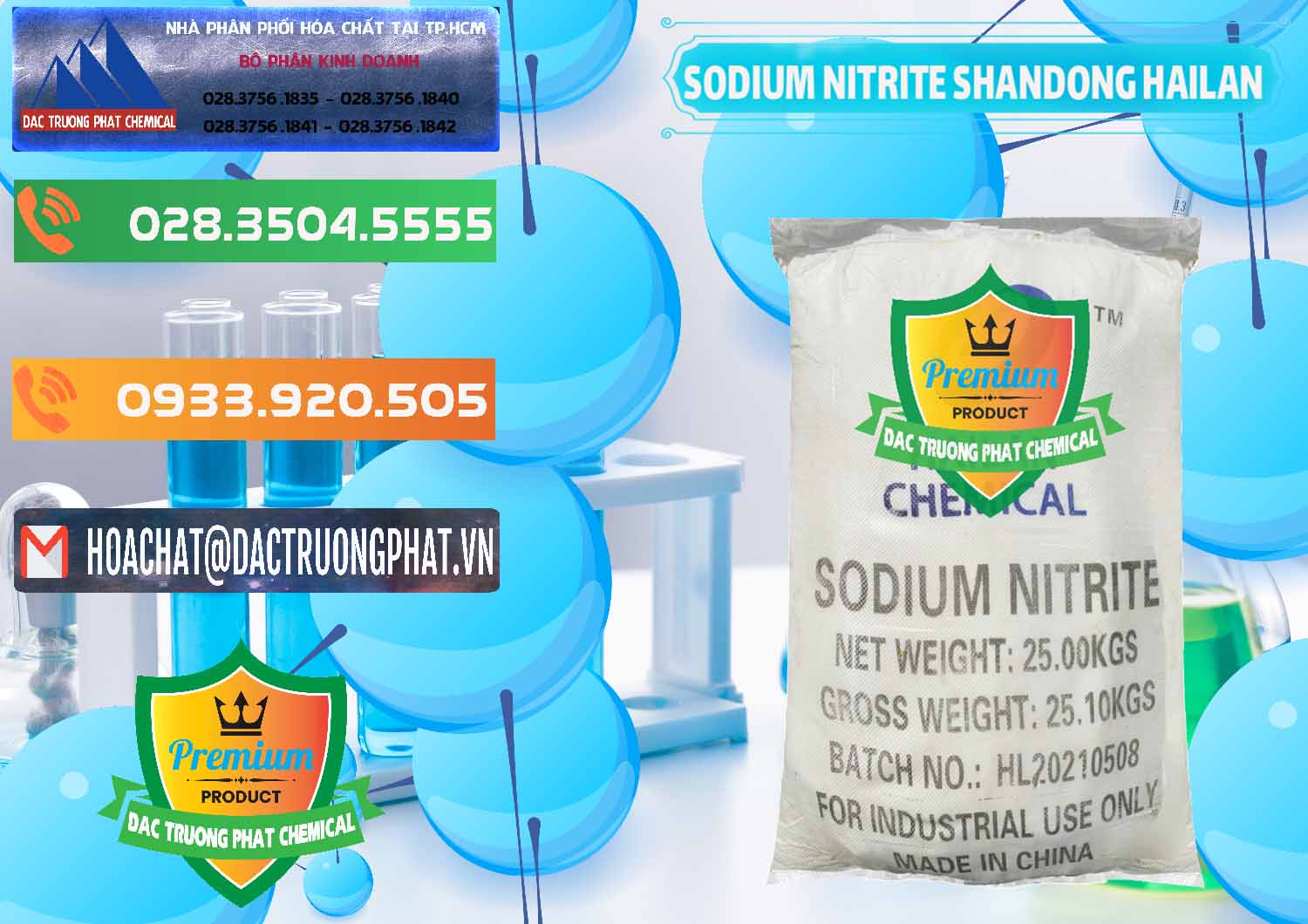 Phân phối và bán Sodium Nitrite - NANO2 99.3% Shandong Hailan Trung Quốc China - 0284 - Công ty phân phối & cung cấp hóa chất tại TP.HCM - hoachatxulynuoc.com.vn